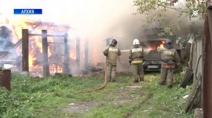 Пострадавший на пожаре мужчина получил ожоги дыхательных путей