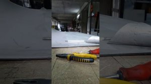 Как снять слой алюминия с композитной панели