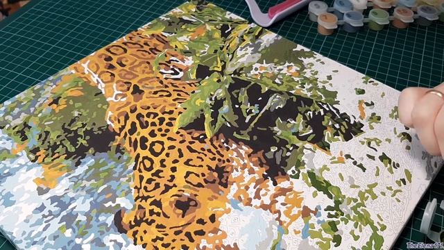 ШИКАРНАЯ Картина по номерам из ФИКС ПРАЙС! Обзор и отзыв готовой работы смотреть онлайн