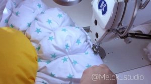 Круглое Бонбон одеяло Мастер Класс сшить своими руками