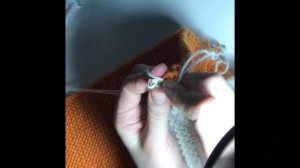 Вяжем детский шарф Лисичка