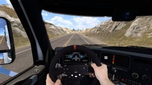 EXTREME Realism | Mixed reality in American Truck Simulator - Montana DLC | Real Hands POV