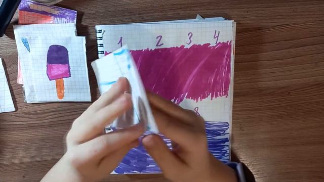 бумажные сюрпризы/ новинка мороженое / игры в мультик