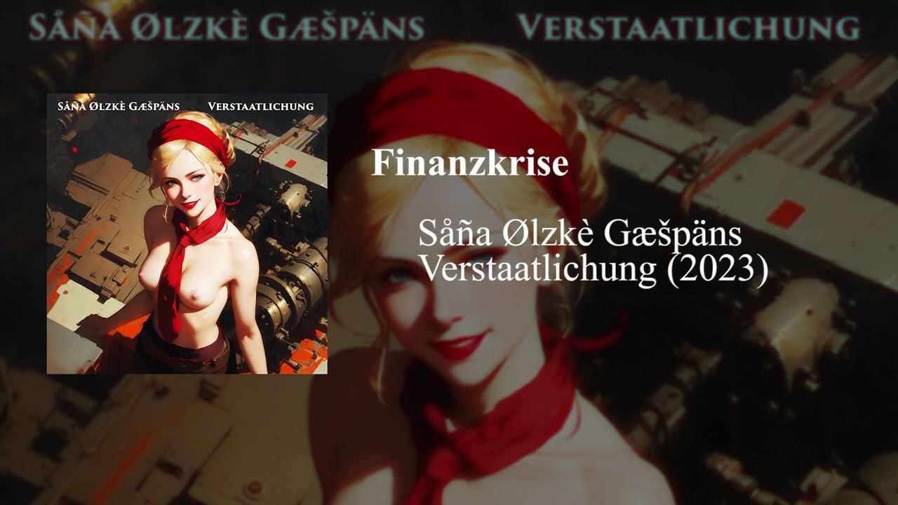 Såña Ølzkè Gæšpäns - Finanzkrise