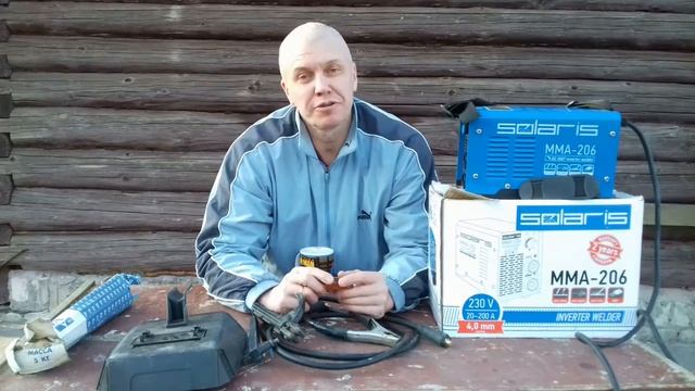 Инвертор сварочный Solaris MMA-206 для себя, дачи, дома. Отзыв пользователя, советы, рекомендации. смотреть онлайн