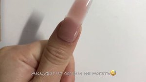 Делаем ногти дома/Интересный способ наращивания ногтей с помощью типсы (когда насмотрелся блогеров)
