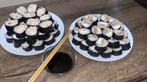 Роллы Филадельфия и Снежный краб