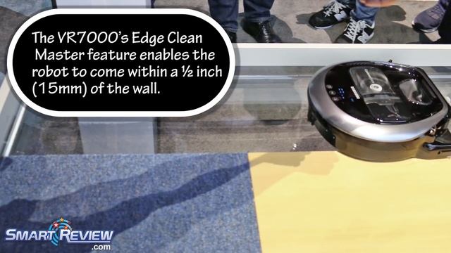 CES 2017 | Samsung PowerBot VR7000 Robot Vacuum | SmartReview.com смотреть онлайн