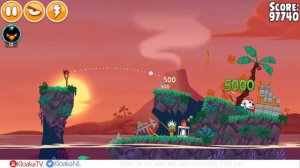 Angry Birds Seasons 1-10 Tropigal Paradise Walkthrough (3 Stars)