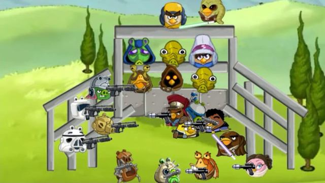 Angry Birds Star Wars Ep.1 смотреть онлайн