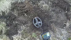 Коп металла с металлоискателем TX-850.