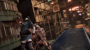 Resident Evil 6 Ryona---Helena（Cop Blue）ryona by Ubistvo（Chainsaw）（Freecam）