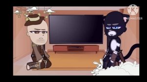 •| Kitty Softpaws e Humpty dumpty reagindo ao Gato de Botas |• gacha club ??/??