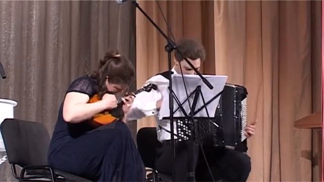 Татьяна Чудова - Соната для домры и баяна "Хождение за..." смотреть онлайн