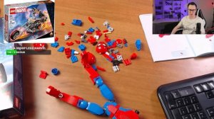 LEGO СТРИМ SHIRO: Собираем LEGO Spider Man