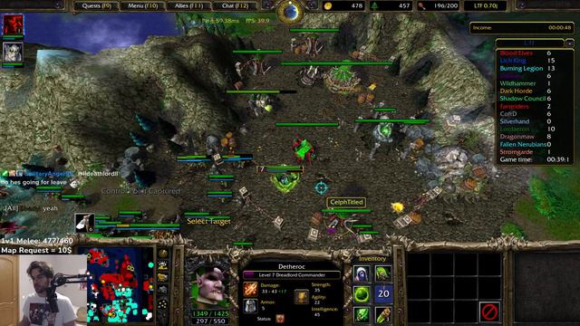 Lordaeron The Foremath - Burning Legion Gameplay Without Mistakes! | Warcraft 3 Reforged