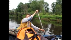 Сплав на катамаранах с детьми по реке Дубна 2020