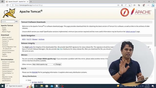 JSP(EP-01: JSP Tutorial) : Installing Apache Tomcat смотреть онлайн