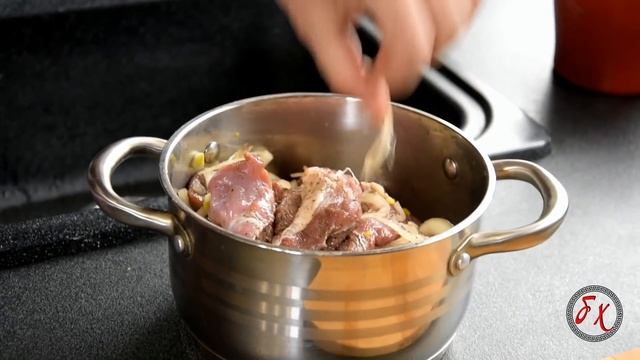 Сочный и мягкий шашлык из баранины.