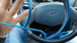 Колодцы в приборку (установка - подробно) Hyundai Accent ТАГАЗ