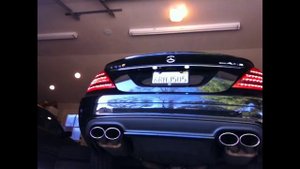 W221 S65 AMG Custom Exhaust (cold start)