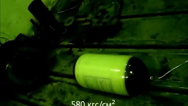 Тест на разрушение для метанового баллона DIGITRONIC Light смотреть онлайн