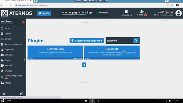 COMO CRIAR UM SERVIDOR JAVA E BEDROCK JUNTOS PELO ATERNOS 1.19!! 2023 смотреть онлайн