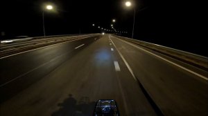 Трасса Таврида - 8 этап. Включено освещение на трассе и в подземном переходе. 01.12.23г.