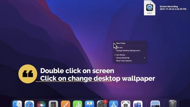 How to change MacBook wallpaper in two easy steps | BumbleBee | смотреть онлайн