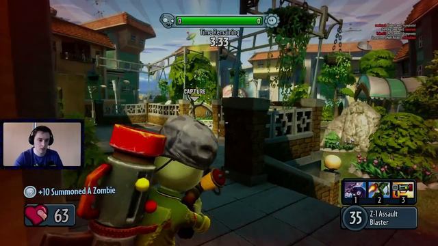 Plants vs Zombies: Garden Warfare - Zombełe z Sou Shibo i Brodaty смотреть онлайн