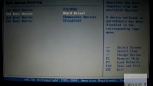 Settare il boot da una pen drive (notebook asus a6vc) смотреть онлайн