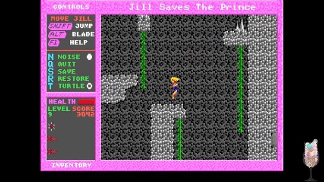 MS-DOS Crypt - Jill of the Jungle 3: Jill Saves The Prince смотреть онлайн