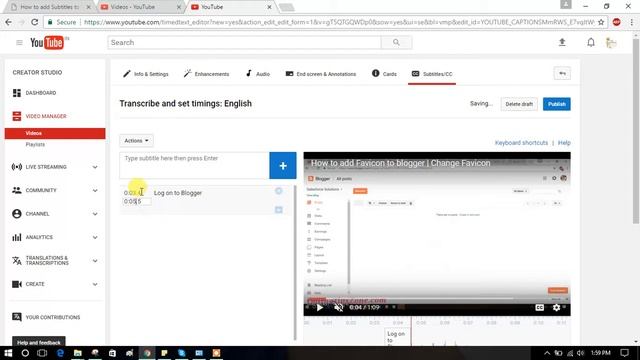 How to add Subtitles to YouTube Videos смотреть онлайн