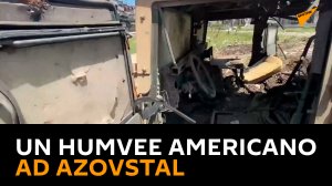 Un Humvee americano ad Azovstal