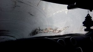 Обогрев лобового стекла при -11 гр. Лада Гранта Люкс