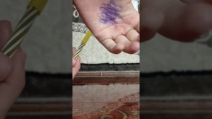 Как отмыть пасту от ручки простым солфеткой/Miss_Kausar