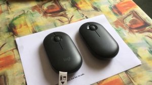 Logitech pebble m350 хруст колёсика.