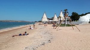 Отель "Рига" - 2023, Щёлкино, Казантип, Крым. Riga Village Resort