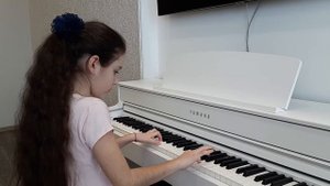 Михнева Таисия, 2 класс фортепиано, Черни-Гермер , Этюд 21.