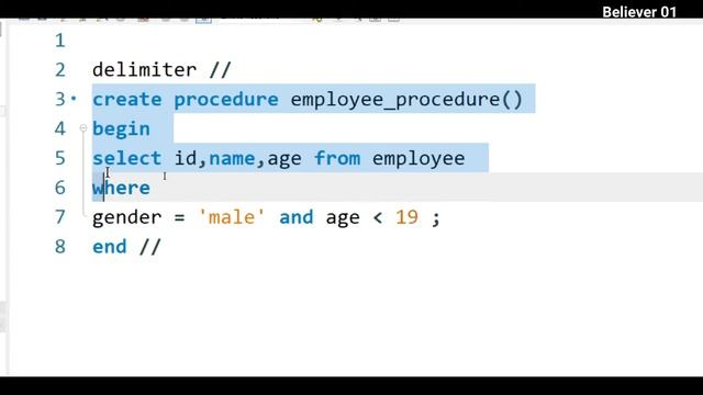 Stored Procedures in Sql in Telugu | DBMS Tutorial | MySQL