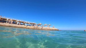 Пляж на двоечку с минусом King Tut Aqua Park Beach Resort 4*