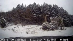 Subaru Legacy B14 with Nexen winguard sport 2 in snow