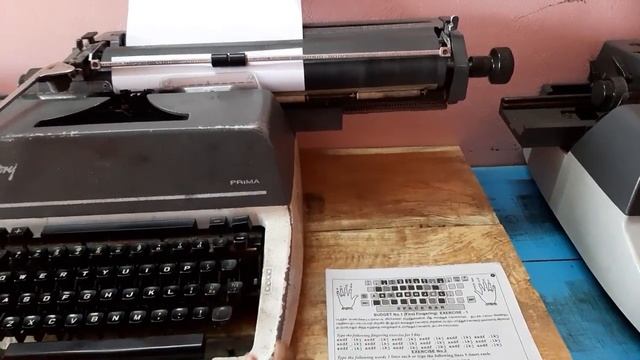 Exercise 1 | How to learn Typewriting | Typewriting Class | How to Type | English Typewriting Book смотреть онлайн