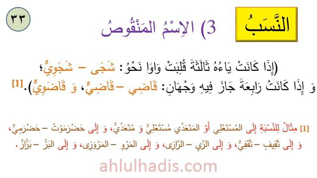 ЯСНЫЙ САРФ СЛОВА ОБРАЗОВАННЫЕ В АРАБСКИЙ ЯЗЫК (33-СХЕМА) смотреть онлайн