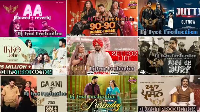 New Punjabi Dhol Remix Bhangra 2024 || Mashup New Punjabi Songs 2024 Dj Remix Ft Dj Jyot Production