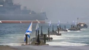 Морской марш в День ВМФ