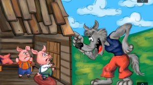 Три поросенка. Сказки и развивающие игры для детей. Игрушки и игры с детьми.