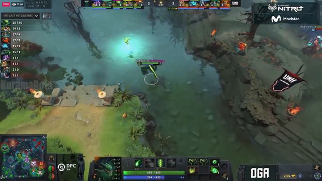 NO PING VS UNKNOWN - MATHEW Y HFN.K3 ROMPIENDO! - OGA DPC SA UPPER DIVISION DOTA 2 |BO3|