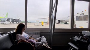 В аэропорту на Северо-Курильск