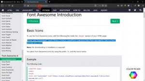 How to Add Font Awesome Icons in HTML | Web Design Tips & Tricks